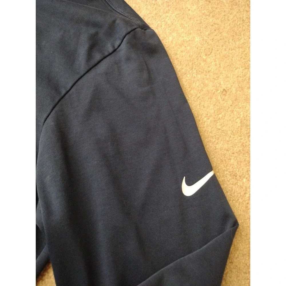 The Nike Tee Man's XL Navy Ready Rams Club Graphic Dri Fit Long Sleeve Crew Neck